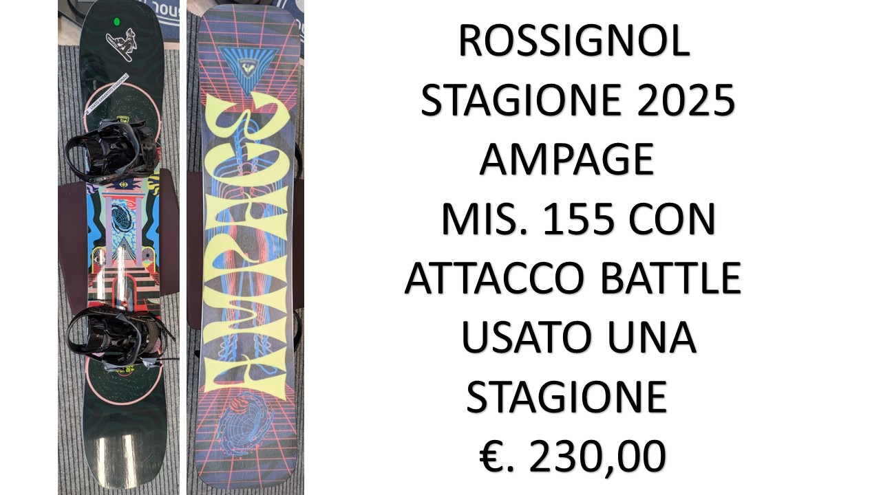 TAVOLE USATE UNA STAGIONE